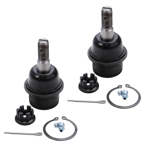 Image of Detroit Axle - 14pc Front End Kit for Chevy Trailblazer GMC Envoy 2 Upper Control Arms 4 Upper & Lower Ball Joints 4 Front Rear Sway Bars 4 Inner & Outer Tie Rods Rainier Ascender 9-7x Replacement