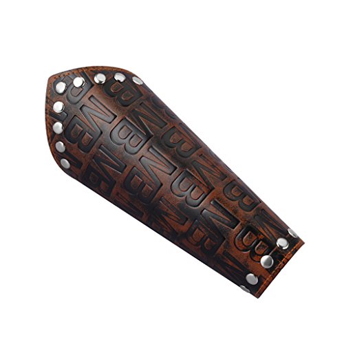 Homyl Cyberpunk Faixa de pulso masculina com cadarço estilo punk com punho e braçadeira