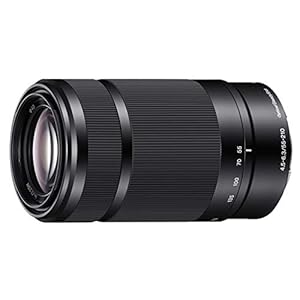 Sony SEL55210B.AE Tele-Zoomlens, (55-210 mm, F4.5-6.3, OSS, APS-C, Geschikt Voor A6000, A5100, A5000 En Nex Series, E…