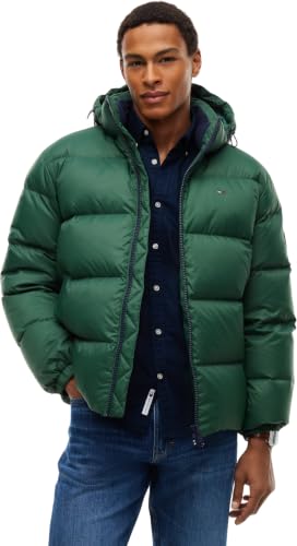 Tommy Jeans Hommes Tjm Essential Down Jacket Ext Dm0Dm19786 Autres Vestes, VERT (Velours Vert), L