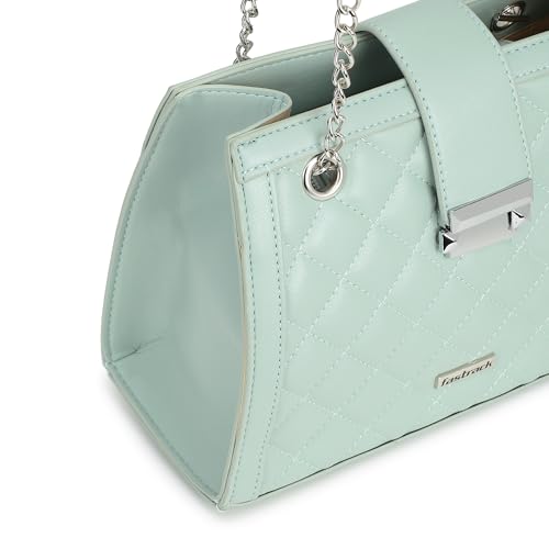 Image of Fastrack Quilted Satchel for Women, Ladies and Girls | Stylish and Trendy Satchel Handbag for Girls, Ladies and Women | Made Up of Premium Semi-PU Material