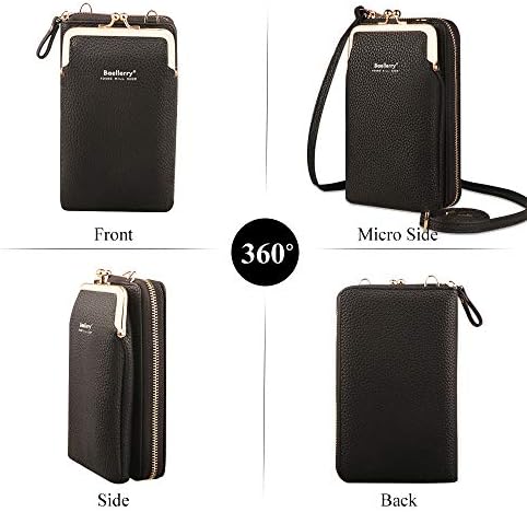 Small Crossbody Phone Bag For Women - PU Leather Wallet Purse With Shoulder Strap & Card Slots | RFID Blocking - View #5