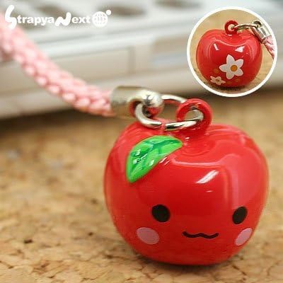 Lamplanning Ringo Chan Bell Netsuke Cell Phone Strap