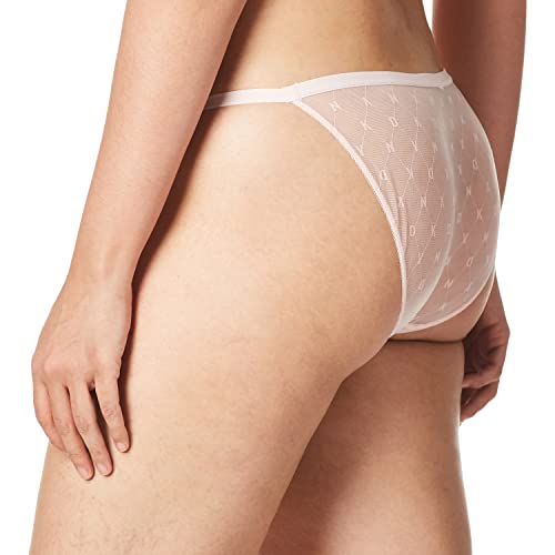 Dkny Women's Monogram Mesh String Bikini Panty, Lotus, Medium #TOP2