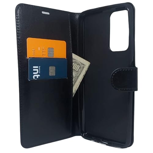 Capa Carteira Para Xiaomi Redmi Note 12 Pro/Poco X5 Pro (Tela de 6.67) Preta