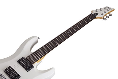 Schecter 432 C-6 Deluxe Guitare électrique à corps solide Blanc satiné - Les Beatles, Paul McCartney, John Lennon, RIngo Starr, George Harrison Schecter 432 C-6 Deluxe Guitare électrique à corps solide Blanc satiné – Image 4