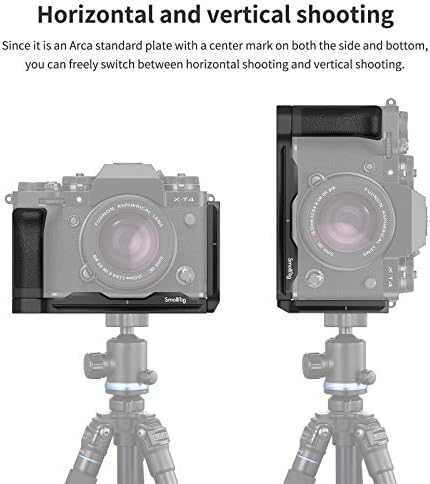 SMALLRIG L Bracket L Plate with Silicone Grip for FUJIFILM X-T4 Camera - LCF2812