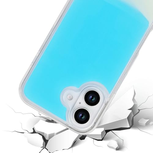 Coque de téléphone de luxe phosphorescente pour iPhone 16