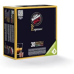 Caffe Vergnano Napoli Espresso Pods, Nespresso Original Compatible, 30 Ct