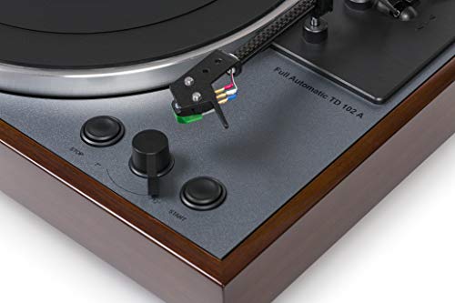 Thorens TD 102 A Noyer Brillant - Les Beatles, Paul McCartney, John Lennon, RIngo Starr, George Harrison Thorens TD 102 A Noyer Brillant – Image 4