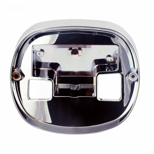 Bisel cromado de placa base para luz trasera con resistencia antioxidante