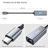 BENFEI USB-C to Ethernet Adapter, USB Type-C (Thunderbolt 3/4) to RJ45 Gigabit Ethernet LAN Network Adapter Compatible with iPhone 15 Pro/Max, MacBook Pro/Air 2023, iPad Pro,iMac, S23, XPS 17 and More