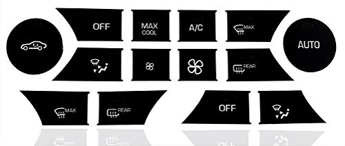 Mercedes Benz AC Button Repair Kit for Most C-Class E-Class GLK-Class W-Class and Other Mercedes Benz Vehicles