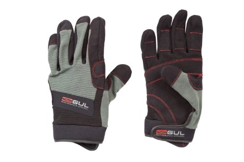GUL Summer Full Finger Junior Sailing Glove 2018 - Black/Charcoal JM