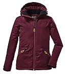 winterjacke jungen 176 mit fell PFC-frei Killtec Mädchen Funktionsjacke/ Outdoorjacke mit Kapuze - KOW 19 GRLS JCKT, malve, 176, 37204-000