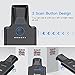 Eyoyo Upgraded QR Code Scanner Bluetooth Android Barcode Scanner, Portable Back Clip Wireless 1D 2D UPC ISBN Inventory Barcode Reader PDF417 Data Matrix Code Compatible with iPhone, Android Phone