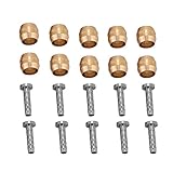 10PCS シマノ用 オリーブインサート bh90 オリーブ 油圧ブレーキホース加工用 コネクターインサート 金＆銀 BH90＆BH59(BH90)