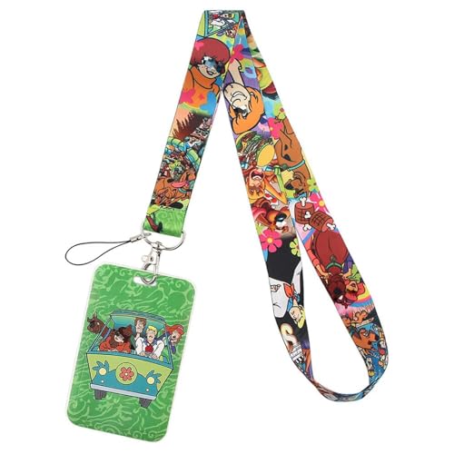 RedDoor Hill Dog & Friends Van Badge Holder & Lanyard