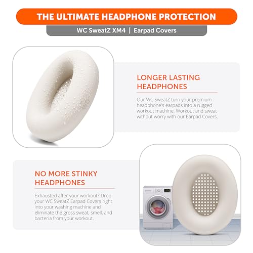Image of WC SweatZ XM4 - Patented Earpad Sweat Covers for Sony WH-1000XM4