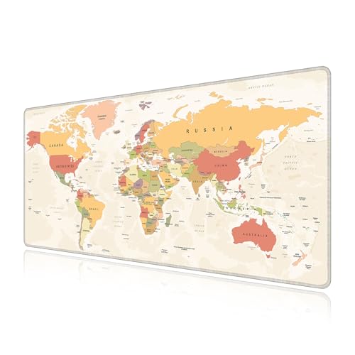 Tapis de souris gaming XXL grand sous main bureau clavier 70x30cm