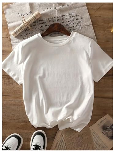 COZYEASE Girl's Spiderweb Graphic Easter T Shirt Short Sleeve Crew Neck Letter Print Summer Tee Tops2