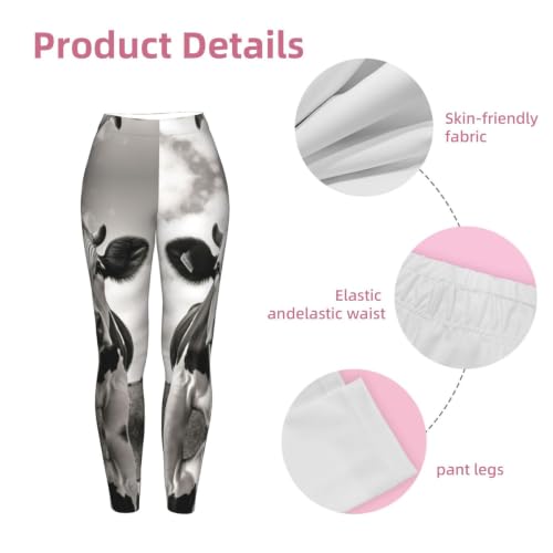 Leggings de compresión moldeadores de vaca para gimnasio 6