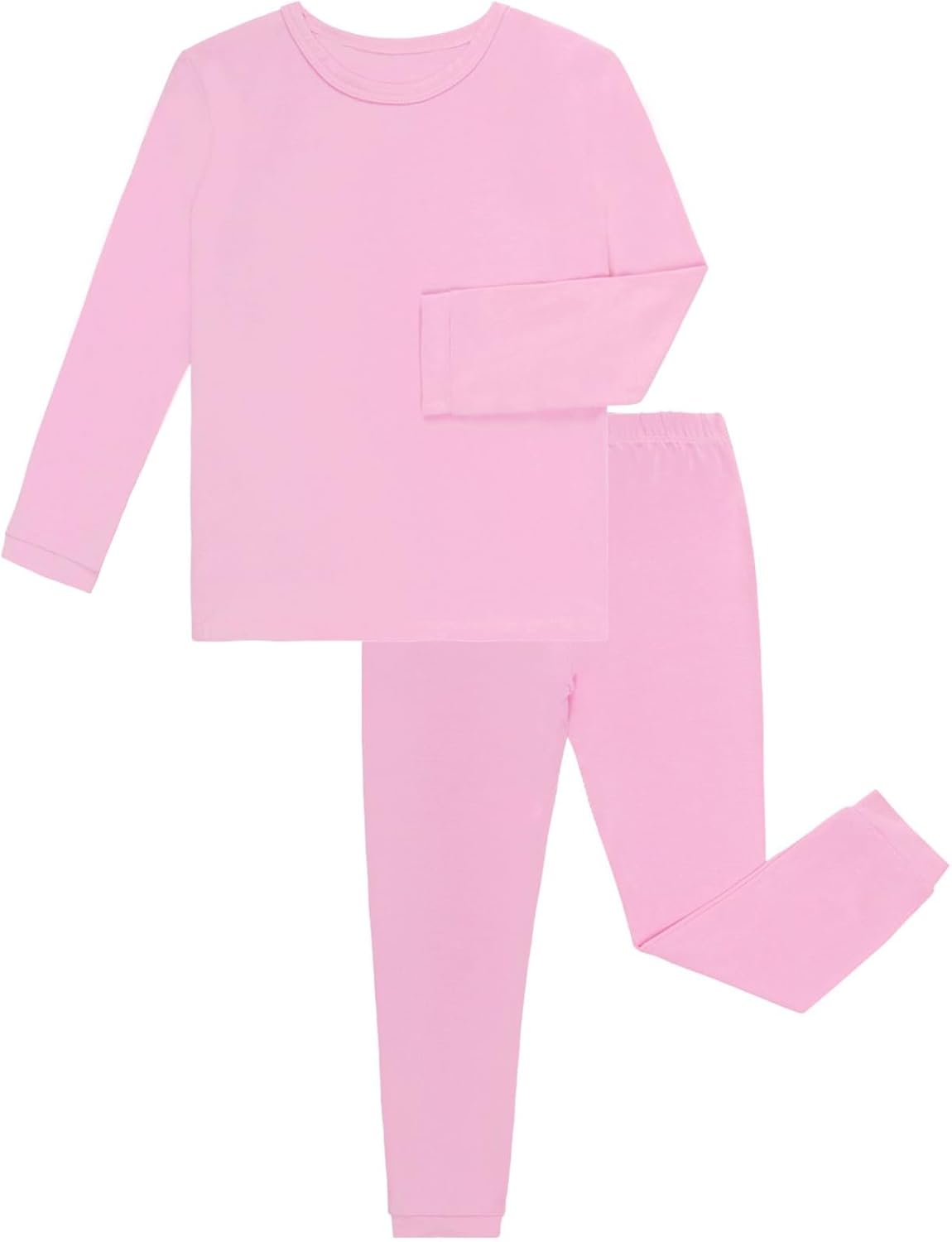 GUISBY Toddler Pajamas Set, Rayon of Bamboo Kids Boys Girls Daily Snug Fit 2 Piece Sleepers Sets