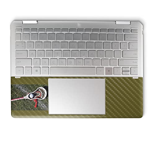 Image of MightySkins Carbon Fiber Skin Compatible with HP Spectre x360 14 inch (2022) Full Wrap Kit - Lacrosse Ball | Protective, Durable Textured Carbon Fiber Finish | Easy to Apply | Made in The USA