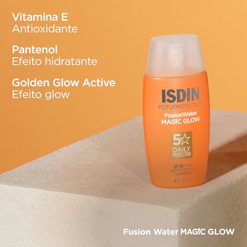 ISDIN Protetor Solar Facial Fusion Water Magic Glow FPS 30-50ml