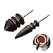 Produktbild Leder Burnisher Polierstange Handgemachte DIY Leder Leathercraft Carving Werkzeug Lederverarbeitung Set Lederhandwerk Burnisher Kit Punzier Lederwerkzeug Perfekt für Leder DIY, Basteln 2 Teile/Satz