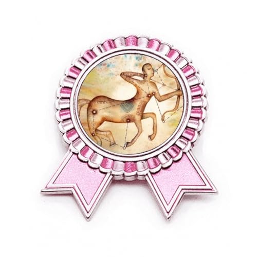 Broche Sagittaire rose taille M, le cadeau idéal de novembre et décembre