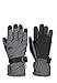 Produktbild Trespass Ergon II, Carbon, 8/10, Warme Gepolsterte Wasserdichte Handschuhe für Kinder / Unisex / Mädchen und Jungen, 8-10 Jahre, Grau