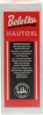 Preisvergleich Produktbild BEFELKA Hautöl 100 ml