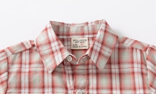 Meufam Toddler Boy Girl Clothes Long Sleeve Button Down Shirt Fall Winter Kids Jacket Hoodie Coat Casual Outwear3