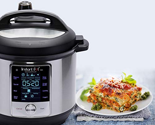 Instant Pot Max 6 Quart Multi-Use Electric Pressure Cooker With 15Psi Pressure Cooking, Sous Vide, Auto Steam Release Control And Touch Screen #TOP6