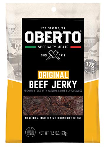 Oberto Specialty Meats Original Beef Jerky, 1.5 Ounce (Pack of 8) - Thumbnail 4