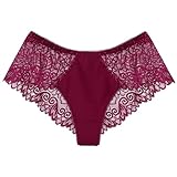 AAIXXIZAO Braguitas Calzoncillos Bragas De Lencería Sexy para Mujer Calzoncillos Elásticos De Algodón Suave Cómodo Seda De Hielo Suave Ropa Interior Sin Costuras Transpirable S Winered