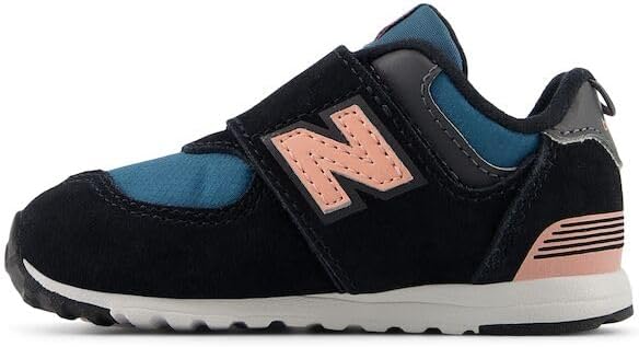 New Balance Unisex-Child 574 V1 Season New-b Hook and Loop - Image 2