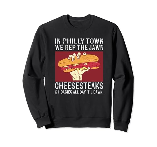 Philly Cheesesteak Hoagies Philadelphia Sandwich Sudadera
