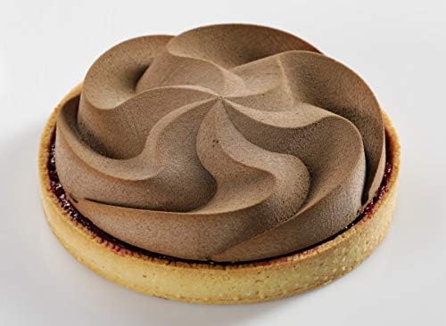 DINARA KASKO Tart Lotus Silicone Mold for Baking. Flexible silicone mold for Cake or Mousse by world famous pastry chef image 3