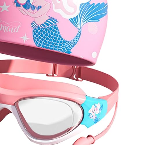 Lunettes de natation pour enfants avec bonnet et sac de plage légères - 3
