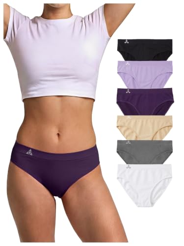 Moisture-wicking Women's Seamless Workout Hipster Panties