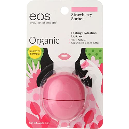 Eos Smooth Lip Balm Sphere, Strawberry Sorbet 0.25 Oz (Pack Of 6) #TOP4