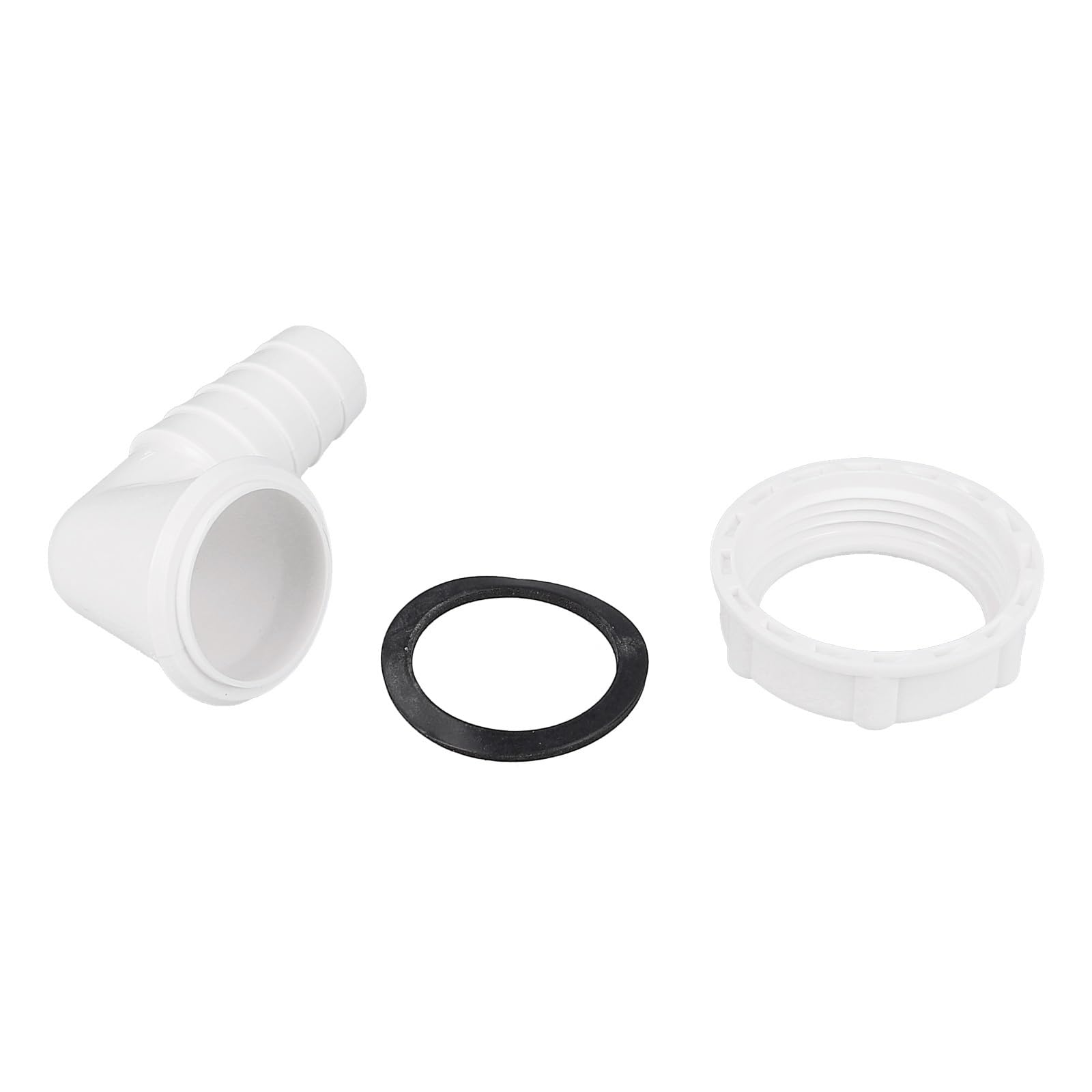 Luth Premium Profi Parts Men's White Hose Connection, Plastic, 1 1/4" Siphon For 20-24Mm Drain Hose, Hardware_tubing