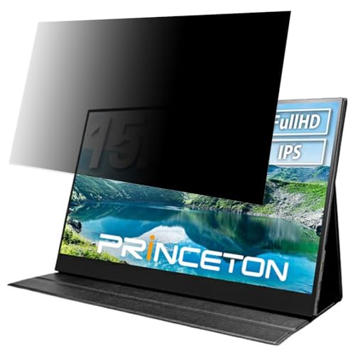 PRINCETON PTF-M156T 15.6�C���` 16:9 �Ή� �`�����h�~�t�B���� �v���C�o�V�[�t�B���^�[ �u���[���C�g�J�b�g ���˖h�~ PC �p�\�R�� ���j�^�[ �̂������h�~ ��ʕی� �ی�V�[�g ���E�ȒP ���ʎg�p