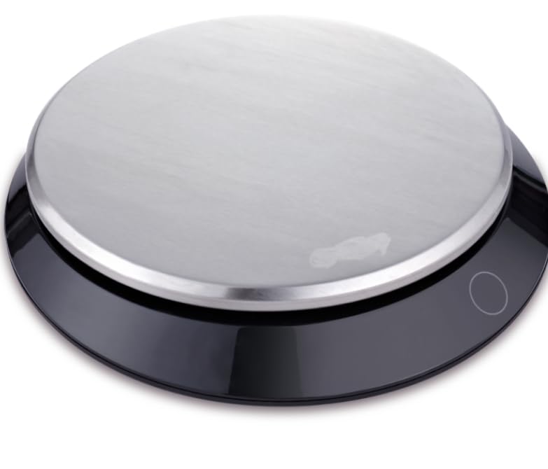 High Accuracy 5kg Digital Kitchen Scale Food Scale Round Tray Stainless 5KG/1G