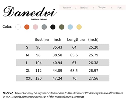 Danedvi Women Fashion V-Neck Half Sleeves Oversized T Shirt Solid Casual Loose Basic Tops Army Green #TOP4