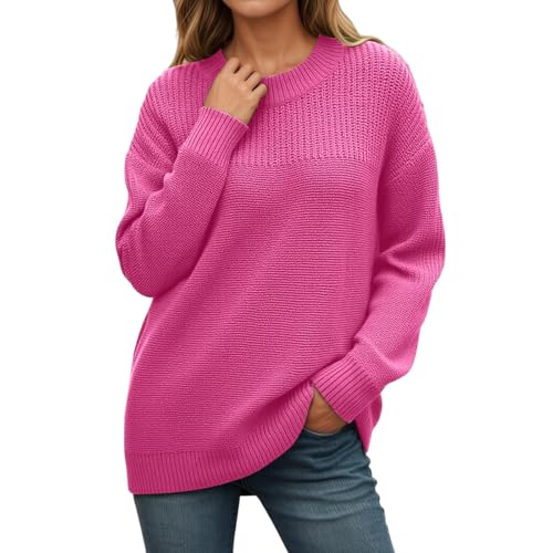 Suéter de punto cómodo que no pica para abrigarse de forma elegante en invierno