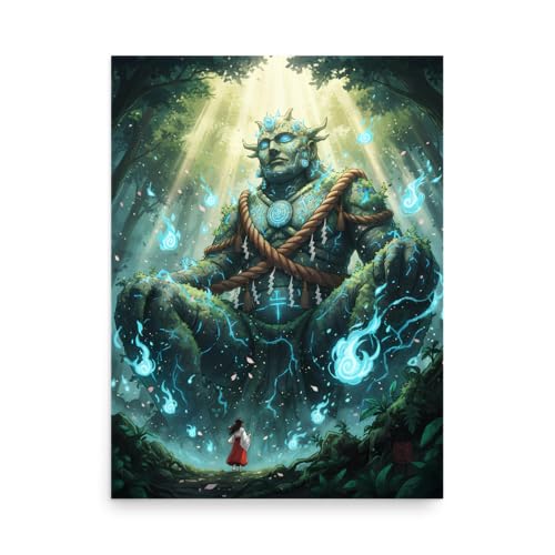 Póster de criatura de fantasía de 18 x 24 mate para revivir paredes aburridas