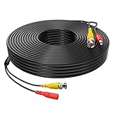 Design Plug & Play : connecteurs BNC pré-terminés aux deux extrémités pour une installation rapide et sans tracas des systèmes de caméras de sécurité